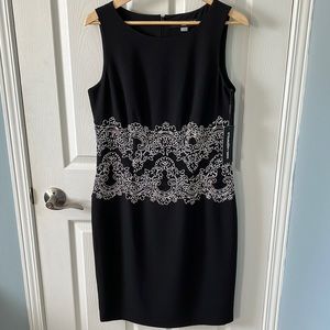 Karl Lagerfeld Paris cocktail dress, black, size 10